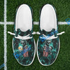 BlueJose Billiards Ball 8 & 9 Fire Skull US Flag Mesh Dude Shoes (6 Colors)