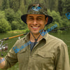 BlueJose Bass Camouflage Custom Name Bucket Hat