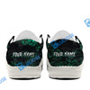 BlueJose Billiards Ball 8 & 9 Yinyang Dragon Tiger White Canvas Loafer Shoes ( 4 Colors )