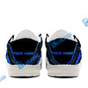 BlueJose Billiards King 8 Ball & 9 Ball White Canvas Loafer Shoes ( 4 Colors )