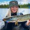 BlueJose Trout Fish Pattern Custom Name Bucket Hat