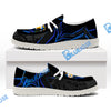 BlueJose Billiards King 8 Ball & 9 Ball White Canvas Loafer Shoes ( 4 Colors )
