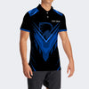 BlueJose Design Blue And Black Darts Personalized Name, Team Name Unisex Shirt