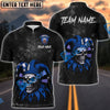 BlueJose Darts Joker Skull Master Personalized Name, Team Name Shirt (4 Colors)