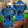 BlueJose Billiards 8 Ball Fire Graffiti Hip Hop Swag Personalized Name, Team Name Unisex Shirt (4 Colors)