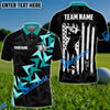 BlueJose Golf Fallen Leaves Customized Name, Team Name 3D Shirts (4 Colors)