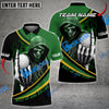 BlueJose Golf Hooded Skull Gang Customized Name, Team Name 3D Shirts (4 Colors)