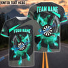BlueJose Darts Wings Of Flame Personalized Name, Team Name Shirt (4 Colors)