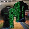 BlueJose Maori Bowling Premium Multicolor Customized Name 3D Shirt (6 Colors)