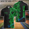 BlueJose Maori Bowling Premium Multicolor Customized Name 3D Shirt (6 Colors)