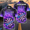 BlueJose Darts Fire Colorful Rays Of Light Premium Personalized Name, Team Name Shirt (6 Colors)