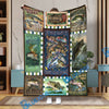 BlueJose If You Cast It They Will Come Fishing Blanket