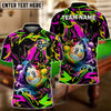 BlueJose Billiards Ball 9 Graffiti Splash Paint Customized Name 3D Shirts
