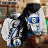 BlueJose Billiards 8-Ball & 10-Ball Personalized Name, Team Name Shirt