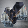 BlueJose Premium U.S. Navy Veteran Zip Hoodie
