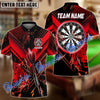 BlueJose Darts Tiger Legend Personalized Name, Team Name Shirt ( 6 Colors)
