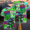 BlueJose Darts “Never Miss, Always Hit” Dartboard Street Personalized Name, Team Name Shirt (4 Colors)