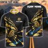 BlueJose Darts Bling Dragon Personalized Name, Team Name Shirt (4 Colors)