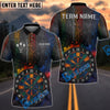 BlueJose Darts Tribal Splash Colorful Precision Personalized Name, Team Name Shirt