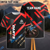 BlueJose Darts Metalic Style Personalized Name, Team Name Shirt (4 Colors)