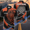 BlueJose Darts Black Flames Of Hell Personalized Name, Team Name Shirt ( 6 Colors)
