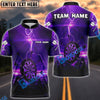 BlueJose Darts Lightning Glow Storm Personalized Name, Team Name Unisex Shirt (4 Colors)