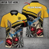 BlueJose Darts Kangaroo Personalized Name, Team Name Shirt