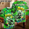 BlueJose Billiards 8 Ball Serious Never Give Up Graffiti Personalized Name Shirt (4 Colors)