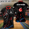BlueJose Bowling And Pins Black Panther Pro Multicolor Customized Name 3D Shirt (6 Colors)