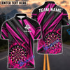 BlueJose Darts Laser Fire Personalized Name, Team Name Shirt ( 6 Colors)