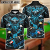 BlueJose Billiards Viking Thunder Personalized Name Shirt (5 Colors)