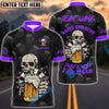 BlueJose Darts Skull Beer Mug That’s Why I’m Here Customized Name, Team Name 3D Shirt (4 Colors)