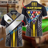 BlueJose Billiards Ball 8 Victory Armor Personalized Name, Team Name Unisex Shirt (6 Colors)