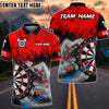 BlueJose Darts Seawave Personalized Name, Team Name Shirt (4 Colors)