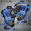 BlueJose Darts Thunder Wind Aura Personalized Name, Team Name Shirt (4 Colors)
