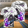 BlueJose Bowling And Pins Fierce Lion Customized Name, Team Name 3D Shirt (4 Colors)