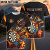 BlueJose Dart Fire Personalized Name, Team Name Shirt