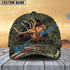 BlueJose Premium Elk Hunting Multicolor Personalized Cap