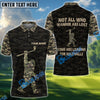 BlueJose Golf Funny Bigfoot Polo Shirt Custom Name, Team Name 3D Shirts