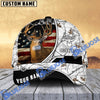 BlueJose The Best Baer Deer Hunting Personalized Cap
