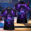 BlueJose Darts Fire Dragon And Skull Personalized Name, Team Name Shirt (4 Colors)