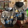 BlueJose Camo Skull Billiards Personalized Shirt