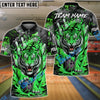 BlueJose Bowling And Pins Blaze Tiger Customized Name, Team Name 3D Shirt (6 Colors)