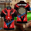 BlueJose Darts Shocking Arrow Personalized Name, Team Name Shirt (4 Colors)
