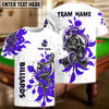 BlueJose Billiards Ball 8 Snake Skull Tattoo Art Personalized Name, Team Name Unisex Shirt ( 4 Colors )