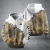 BlueJose Premium US Veteran Zip Hoodie