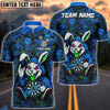 BlueJose Darts Urban Crazy Bunny Customized Name, Team Name 3D Shirt (4 Colors)