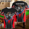 BlueJose Billiards 8 Ball Cowboy Gunny Premium Personalized Name, Team Name Unisex Shirt (4 Colors)