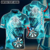 BlueJose Darts White Tiger Personalized Name, Team Name Shirt (4 Colors)