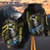 BlueJose Skull Yellow Custom Cornhole Shirts